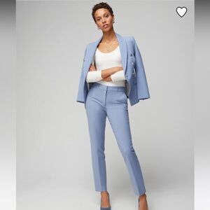 WHBM slim ankle stretch pants, size 4